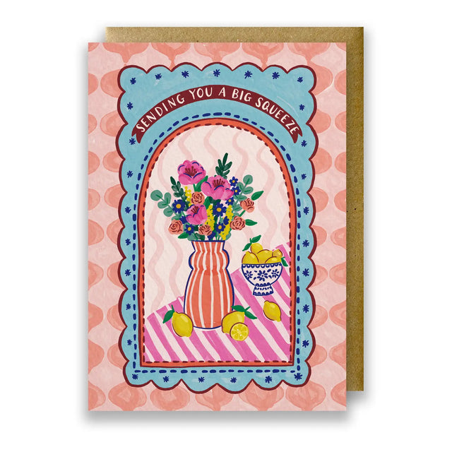 Sending Big Squeeze Card