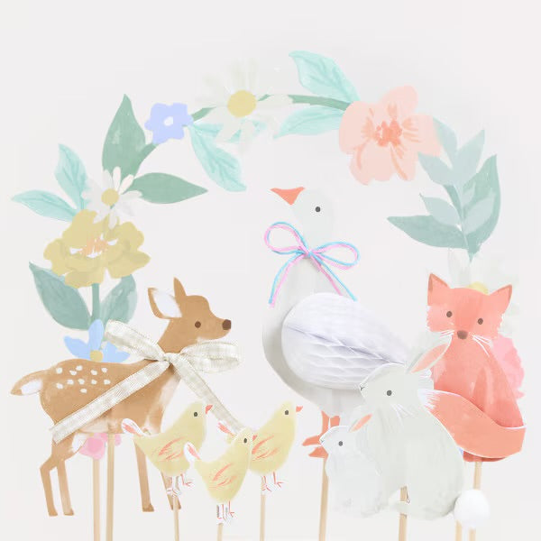 Little Animals Cake Toppers