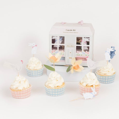 Easter Cottage Cupcake Kit