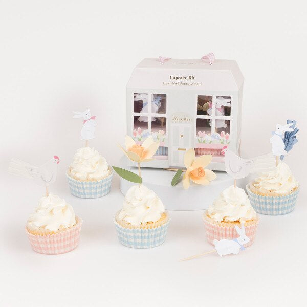Easter Cottage Cupcake Kit