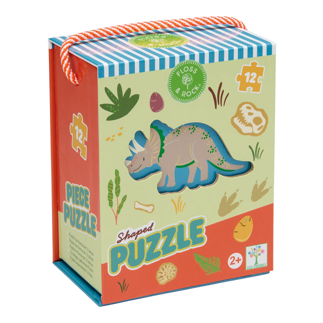 12 Piece Dinosaur Jigsaw Puzzle