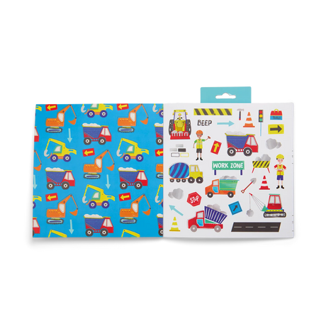 Construction Colouring Book