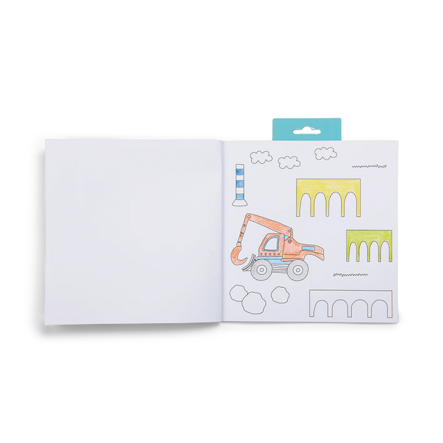 Construction Colouring Book