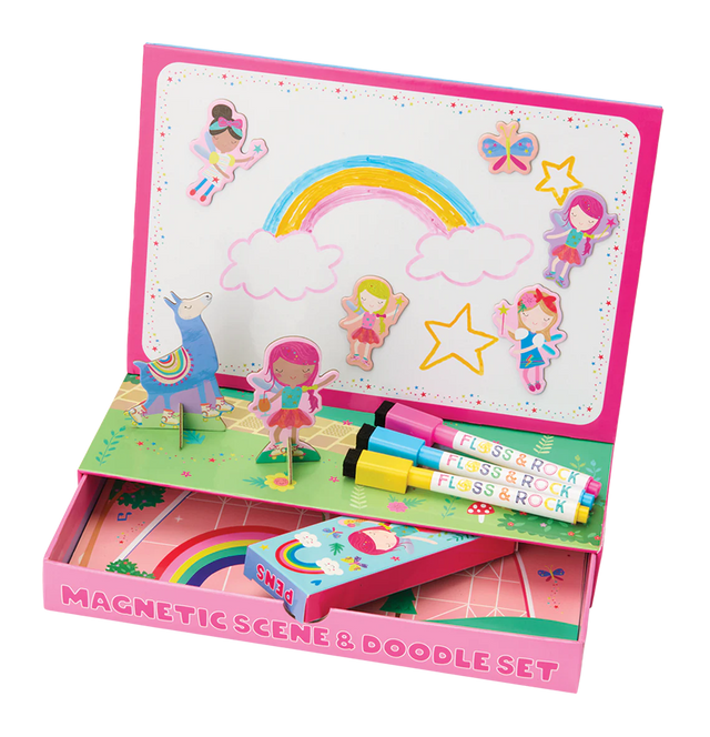Rainbow Fairy Magnetic Scene & Doodle Set