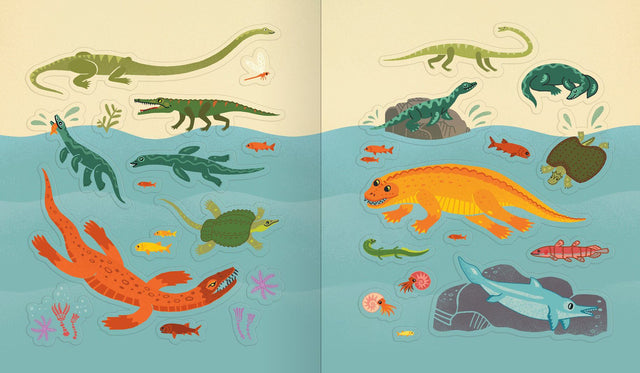 Dinosaurs Stickerology