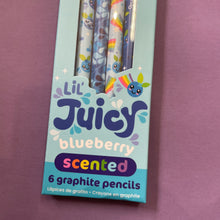 Load image into Gallery viewer, Blueberry Scented Graphite Pencils