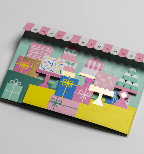 Birthday Bakeshop Pop Out Card