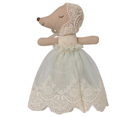 Baby Mouse In Gown: Mint