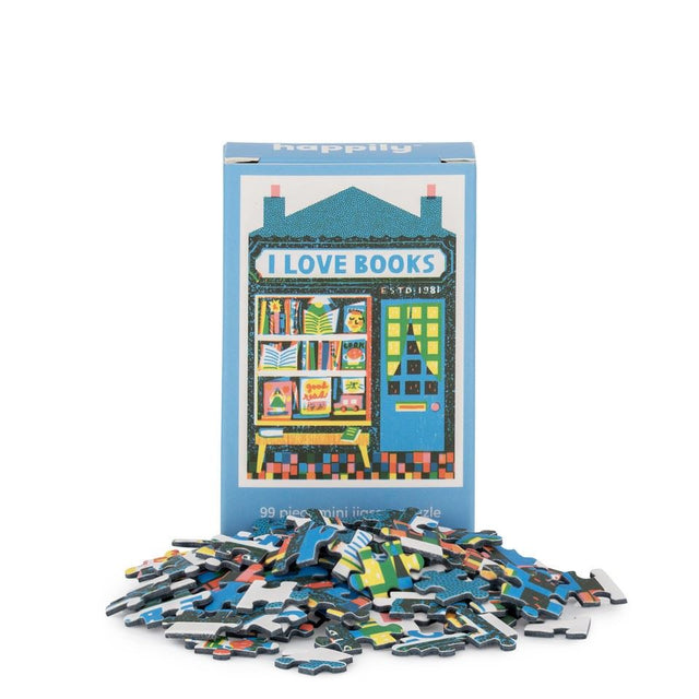 Mini 99 Piece Jigsaw: Book Shop