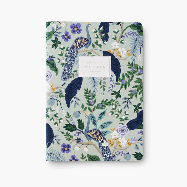 Peacock Stitched Notebooks