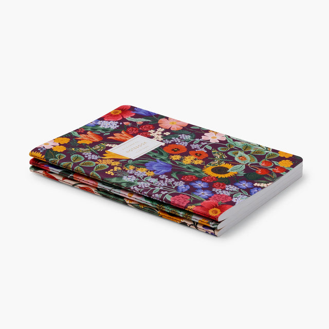 Blossom Stitched Notebooks