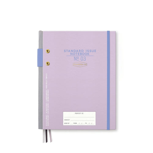 Standard Issue Planner Notebook - Lavender & Periwinkle