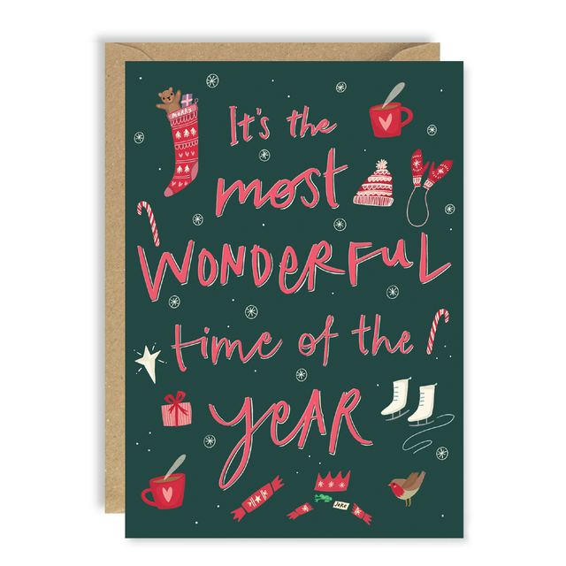 Wonderful Time Christmas Card