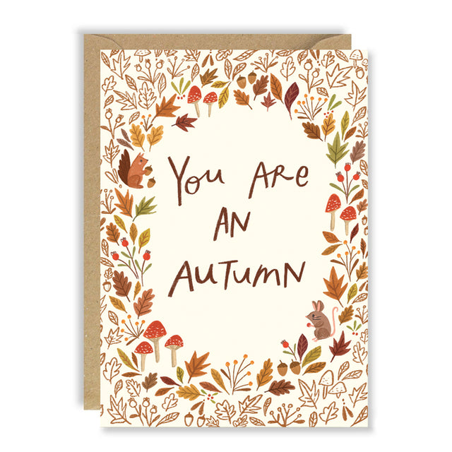 You Are An Autumn Card