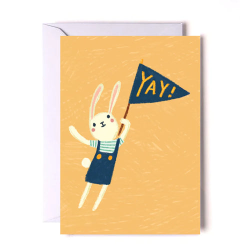 Yay Bunny Card