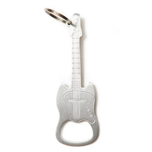 Load image into Gallery viewer, Metal Guitar Keychain Bottle Opener