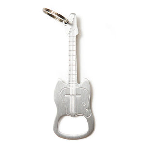 Metal Guitar Keychain Bottle Opener