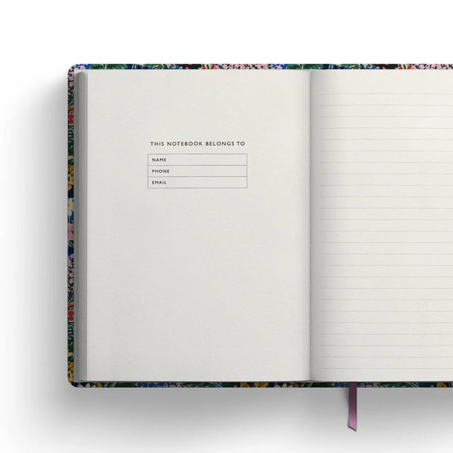 Painted Botanical Hardback Notebook