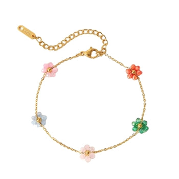 Multi Daisy Chain Bracelet