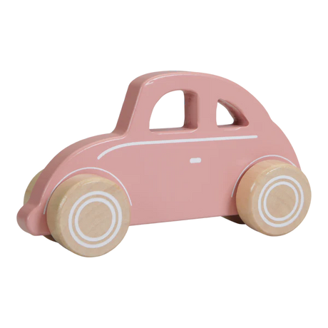 Wooden Pink Car