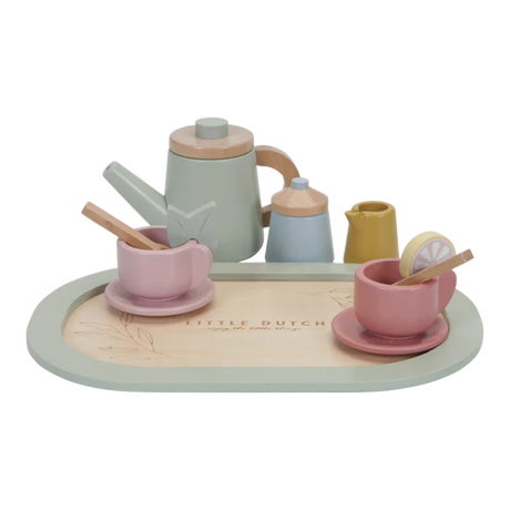 Wooden Tea Set