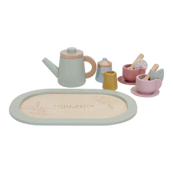 Wooden Tea Set