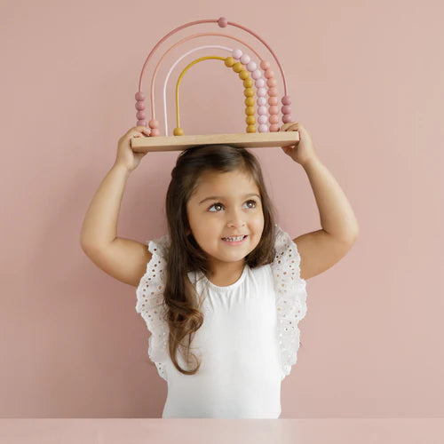 Pink Rainbow Abacus