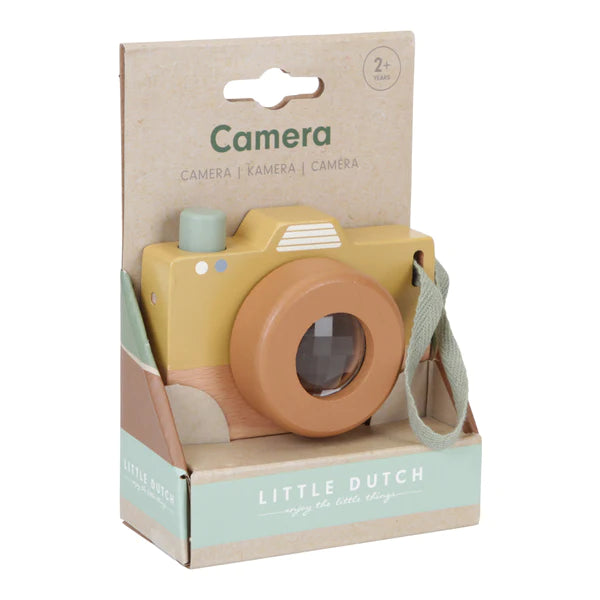 Wooden Vintage Camera