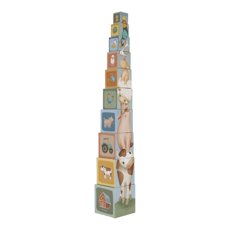 Little Farm Cardboard Building Blocks