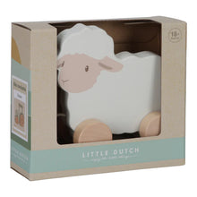 Load image into Gallery viewer, Pull Along Wooden Sheep