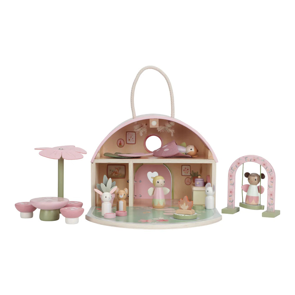 Fairy Garden Wooden Dolls House
