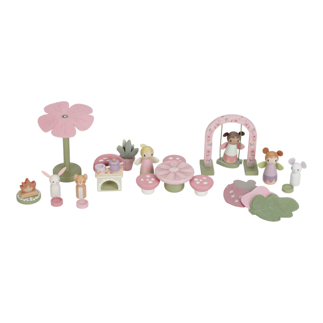 Fairy Garden Wooden Dolls House