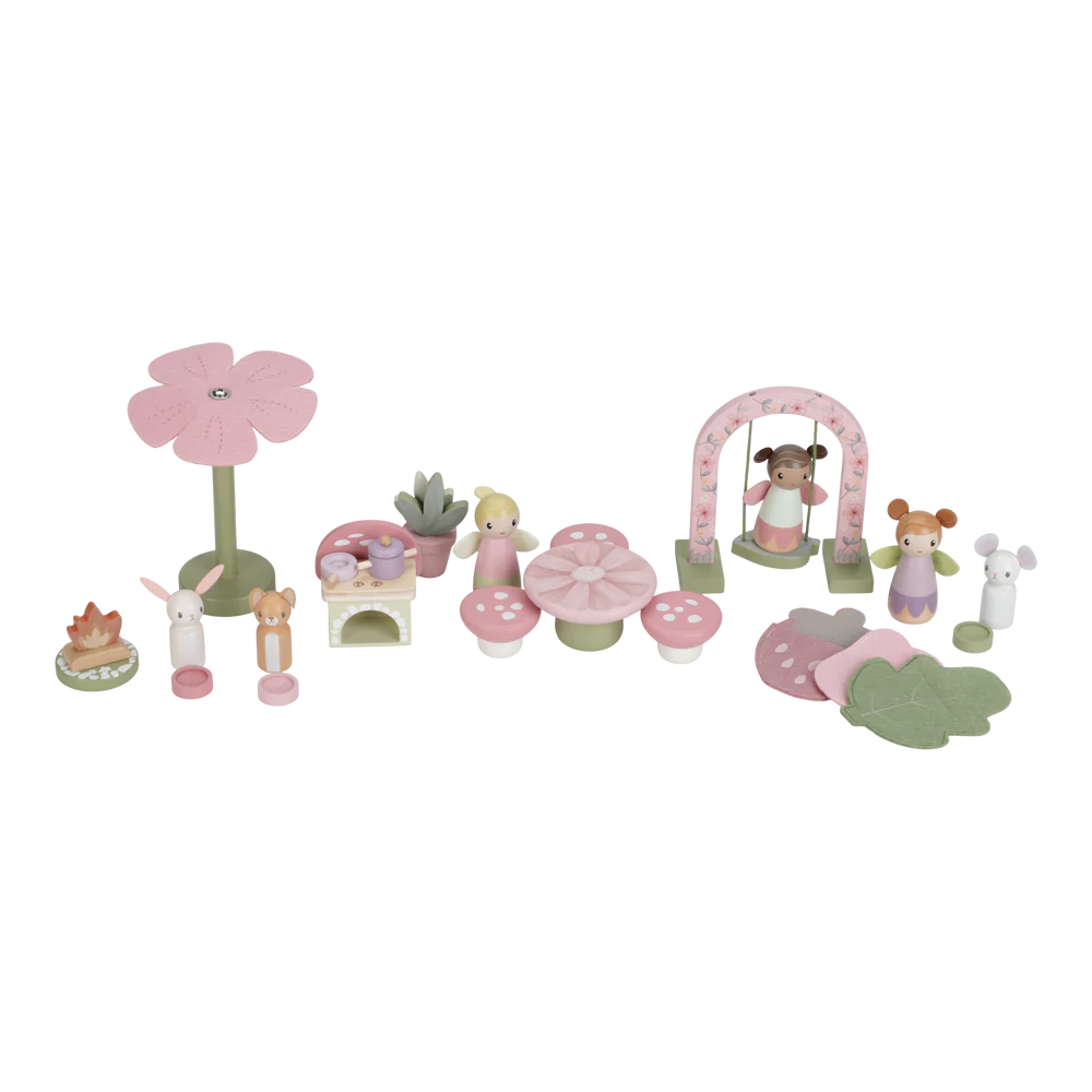 Fairy Garden Wooden Doll's House