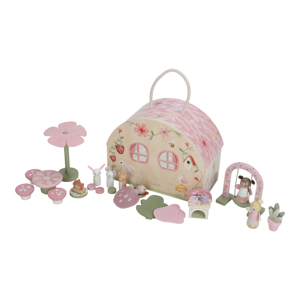 Fairy Garden Wooden Doll's House