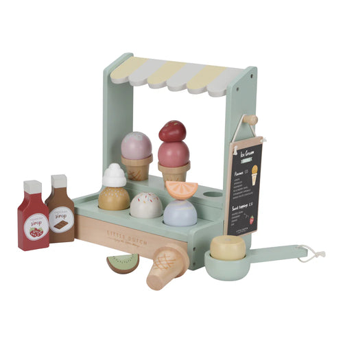 Wooden Ice Cream Shop