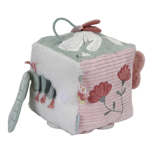 Flowers And Butterflies Soft Activity Cube