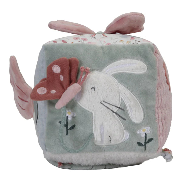 Flowers And Butterflies Soft Activity Cube