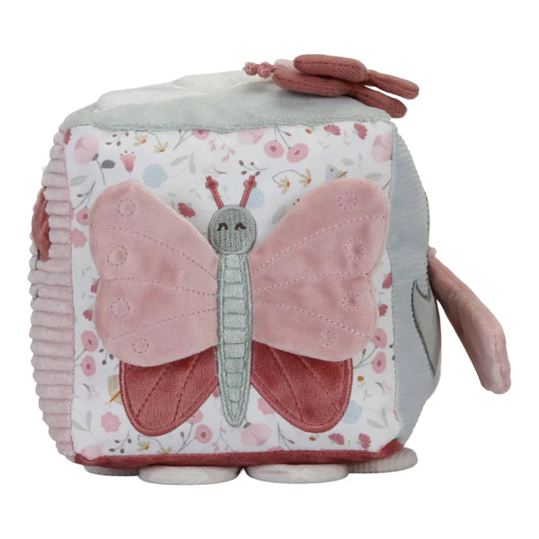 Flowers And Butterflies Soft Activity Cube