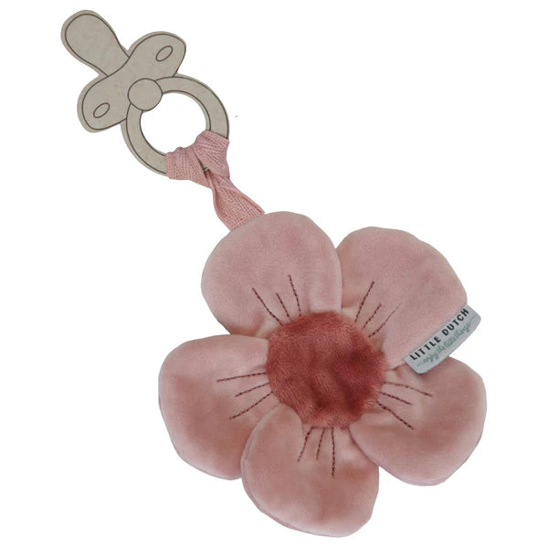 Flower Cuddle Pacifier Cloth