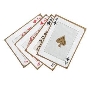 Deck of Playing Card Large Napkins