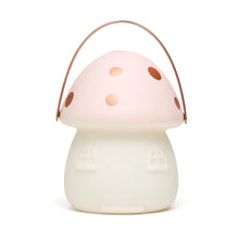 Load image into Gallery viewer, Pink &amp; Rose Gold Fairy House Carry Lantern