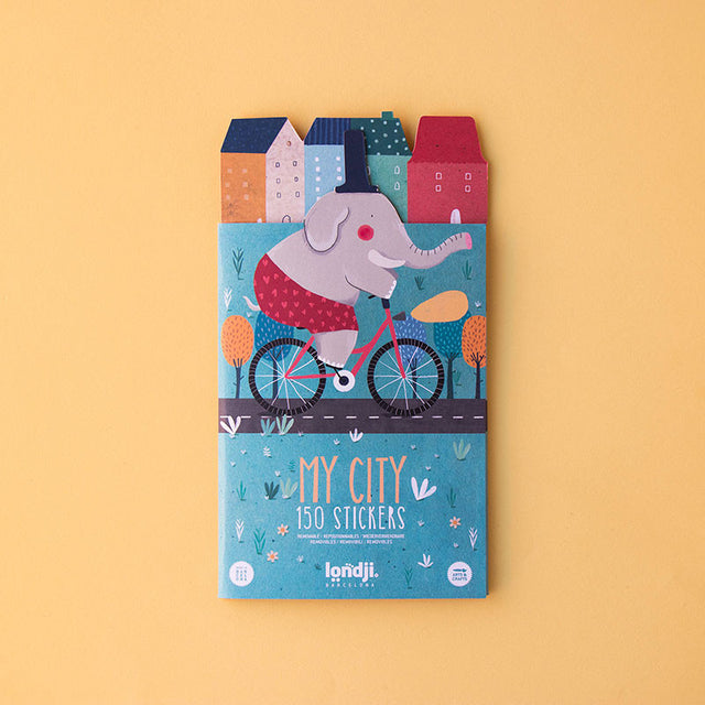 City Stickers Activity Game