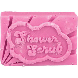 Love in this Scrub Solid Shower Scrub