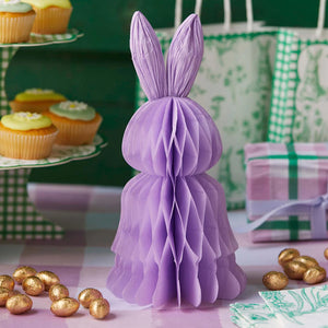 Lilac Honeycomb Bunny