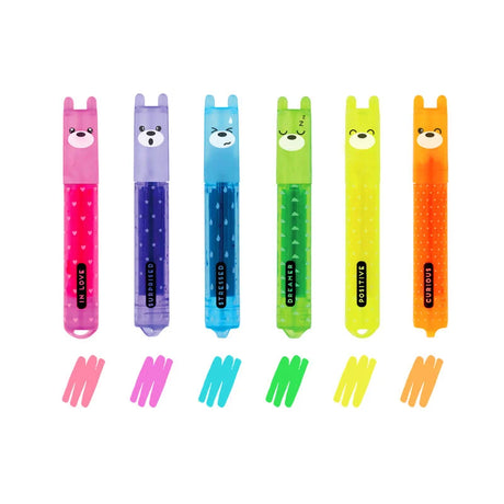 Teddy's Mood Bright Mini Highlighters