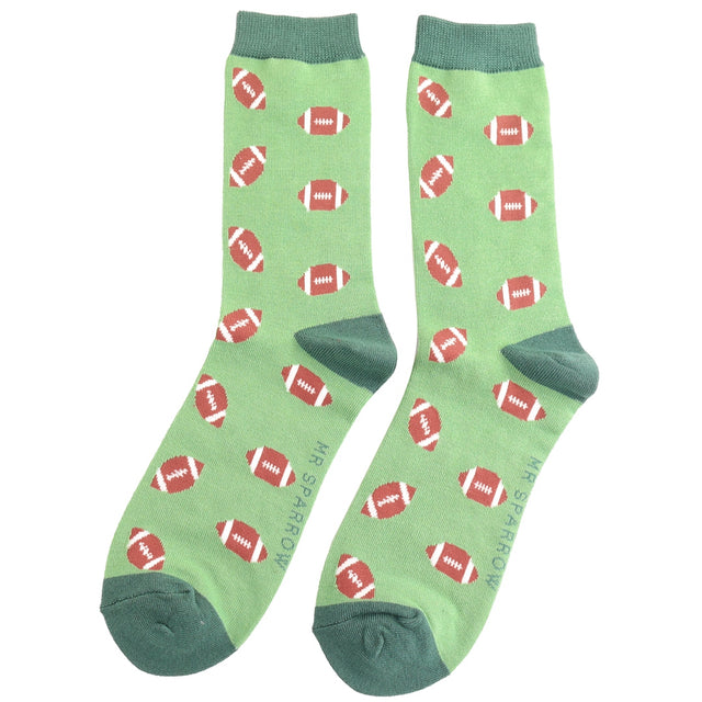 Rugby Green Socks