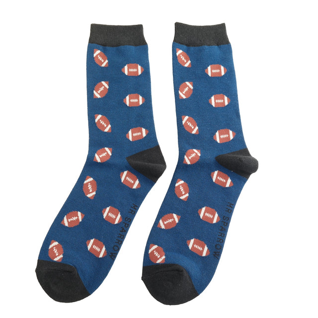 Navy Rugby Men’s Socks