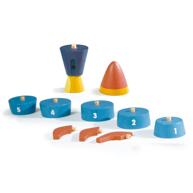 Stacking & Counting Rocket