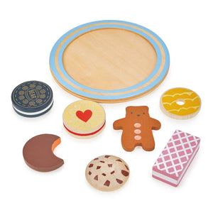 Wooden Biscuit Set