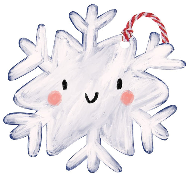 Happy Snowflake Gift Tags